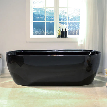 Luxury freestanding acrylic bathtub