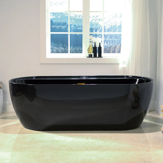 Luxury freestanding acrylic bathtub