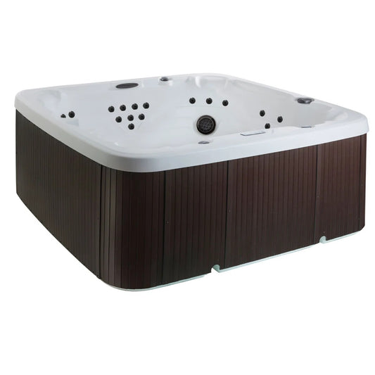 Luxury 7-person hot tub with jets