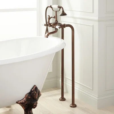 Forma 51 inch Japanese freestanding soaking tub solid surface deep bathtub