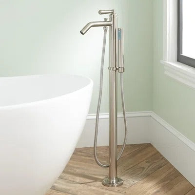 Forma 51 inch Japanese freestanding soaking tub solid surface deep bathtub