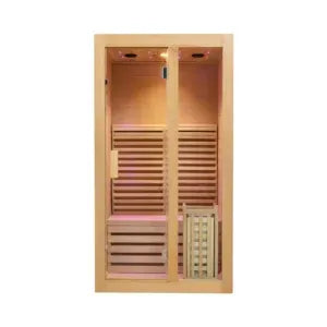 Smartmak® 1 People Indoor Traditional Steam Sauna – Steam 1