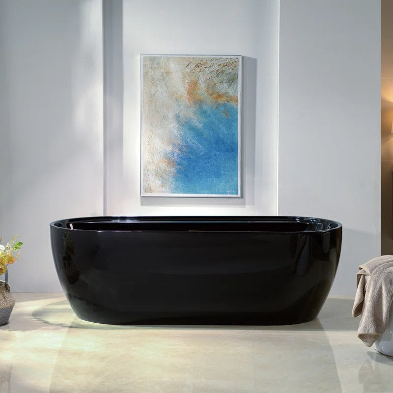 Luxury freestanding acrylic bathtub
