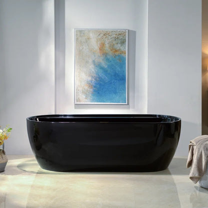 Luxury freestanding acrylic bathtub